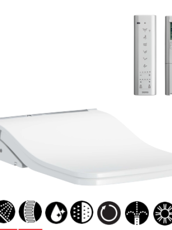 Nắp Rửa Điện Tử Washlet TOTO TCF804C2Z