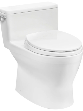  Bàn cầu một khối MS188VKT8#XW kết hợp nắp đóng êm TC600VS