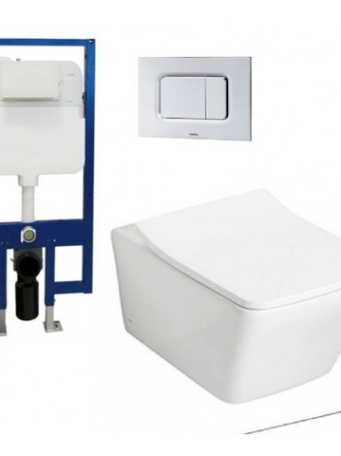 Bồn Cầu TOTO CW522A/TC512A/WH172A/MB170P#SS Treo Tường