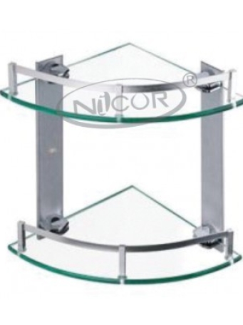 Kệ góc kính 2 tầng pát lớn 1102G