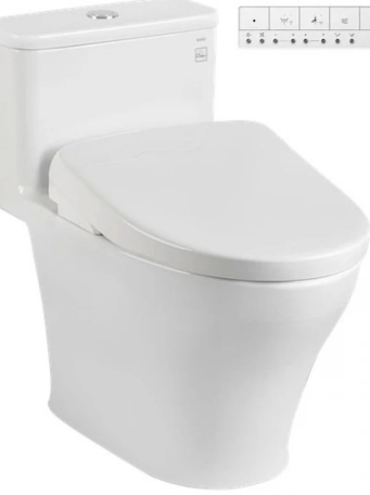 Bồn Cầu Điện Tử TOTO MS857CDW23 Nắp Rửa Washlet TCF47360GAA S7 Giấu Dây