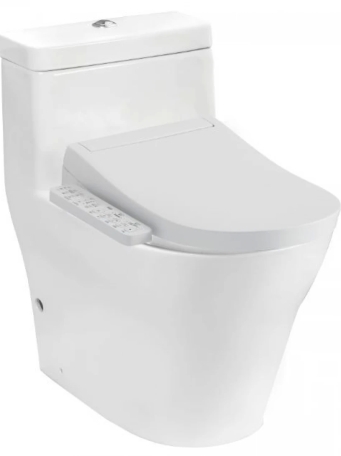 Bàn Cầu TOTO CW166RB/TCF33320GAA/T53P100VR Nắp Điện Tử Chữ D S2
