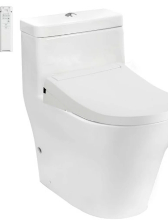 Bàn Cầu TOTO CW166RB/TCF34320GAA/T53P100VR Nắp Điện Tử Chữ D S5