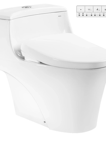 Bồn Cầu Điện Tử TOTO MS823CDRW23 Nắp Washlet TCF47360GAA S7 Giấu Dây