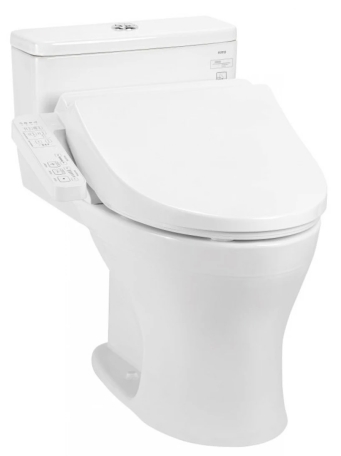 Bồn Cầu Điện Tử TOTO MS855DW18 Nắp Rửa Washlet TCF23710AAA C2 Simple