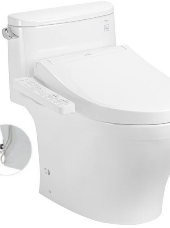 Bồn Cầu Điện Tử TOTO MS887RW16 Nắp Rửa Washlet TCF23410AAA C2