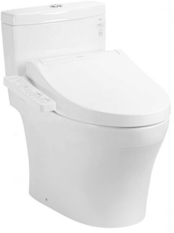 Bồn Cầu Điện Tử TOTO MS889CDRW17 Nắp Rửa Washlet TCF23460AAA C2 Giấu Dây