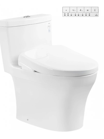 Bồn Cầu Điện Tử TOTO MS889CDRW23 Nắp TCF47360GAA Dòng S7 Tự Động Đóng Mở