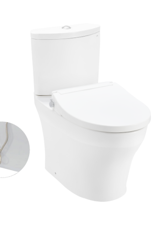 Bồn Cầu TOTO CS838DE2 Hai Khối Nắp Cơ