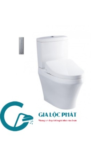 CS948CDW12 Bàn cầu hai khối kèm nắp rửa điện tử WASHLET dòng S7