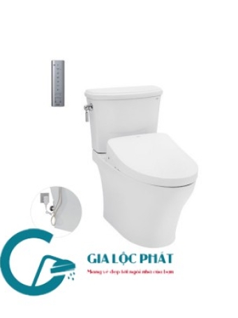 CS986GW11 Bàn cầu hai khối kèm nắp rửa điện tử WASHLET dòng S7