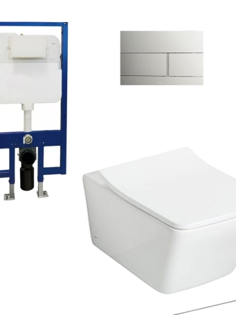 Bồn Cầu TOTO CW522A/TC512A/WH172A/MB171M#SS Treo Tường