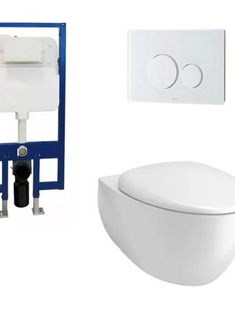 Thân Bồn Cầu TOTO CW812RA/TC811SJ Treo Tường