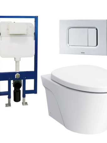 Bồn Cầu TOTO CW822RA/TC393VS/WH171A/MB170P#SS Treo Tường