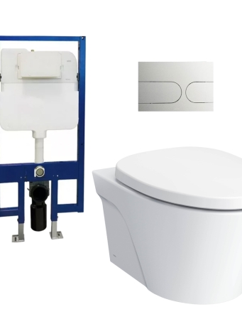 Bồn Cầu TOTO CW822RA#W TC385VS#W WH172A MB175M#SS Treo Tường