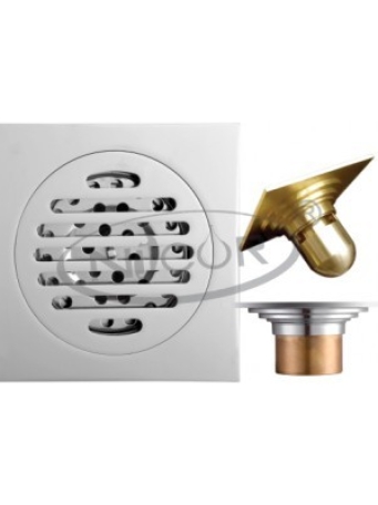 Hố ga thoát nước đồng trắng