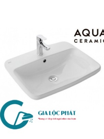 Chậu Rửa Lavabo Inax AL-2398V Dương Vành AquaCeramic