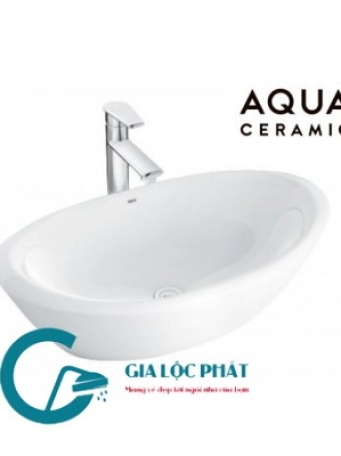 Chậu Rửa Mặt Lavabo Inax AL-465V Đặt Bàn AquaCeramic