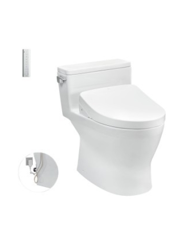 MS188VKW11 Bàn cầu 1 khối kết hợp nắp rửa điện tử WASHLET dòng S7