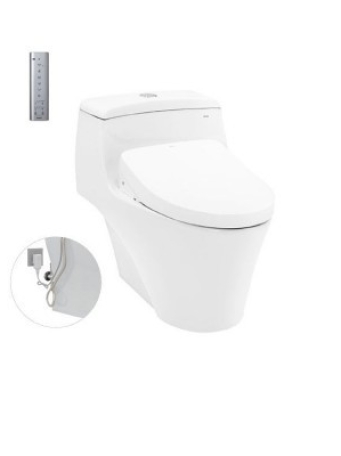 MS823DRW11 Bàn cầu một khối kèm nắp rửa điện tử WASHLET dòng S7 TCF4911Z