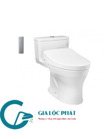 MS855CDW12 Bệt nhà vệ sinh một khối kèm nắp rửa bồn cầu điện tử WASHLET dòng S7