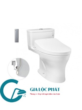 MS855DW11 Bàn cầu một khối kèm nắp rửa điện tử WASHLET dòng S7