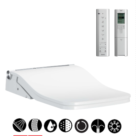 Nắp Rửa Điện Tử Washlet TOTO TCF804C2Z