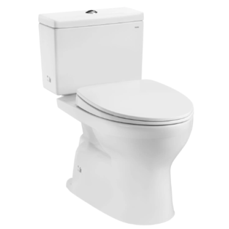  Bàn cầu hai khối CS302DT10#W kết hợp nắp đóng êm TC395VS