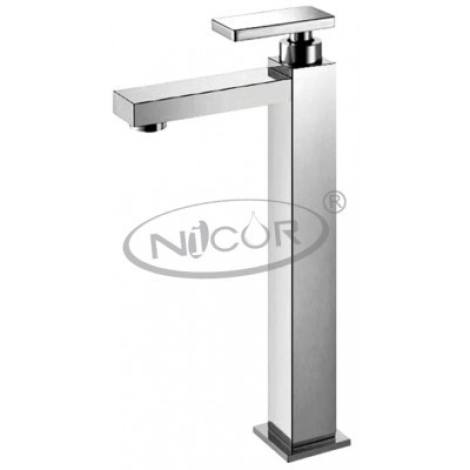 Vòi lavabo lạnh vuông cao 30cm Nicor 3514A