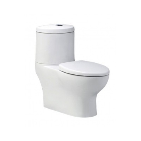Bồn Cầu CAESAR CD1349 Thùng T1149 Nắp Êm