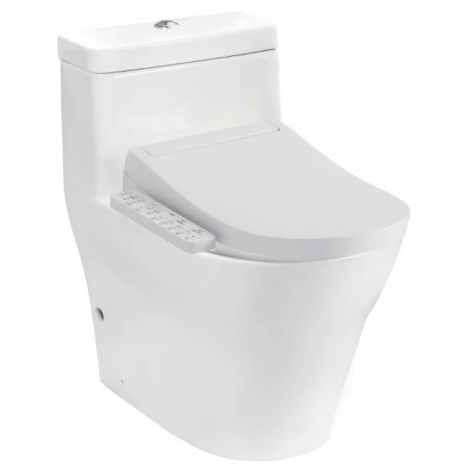 Bàn Cầu TOTO CW166RB/TCF33320GAA/T53P100VR Nắp Điện Tử Chữ D S2