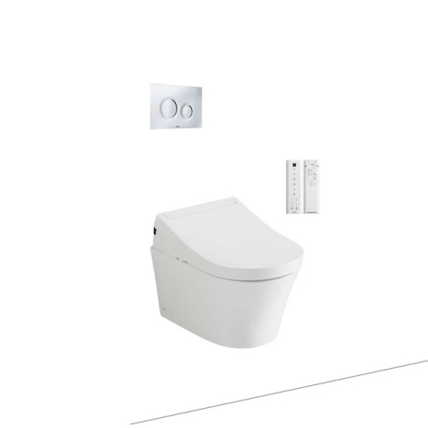 Bồn Cầu TOTO CW553C#XW/TCF34570GAA#NW1/WH172AAT/TCA502/MB171M#SS Tự Xả Nước