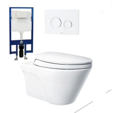 Bồn Cầu TOTO CW542HME5UNW1/TCF802C2Z/WH172AAT/MB175M#SS Tự Động Xả Nước