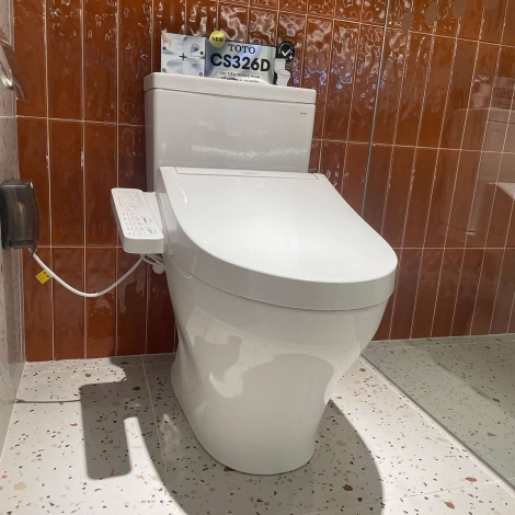 Bồn Cầu Điện Tử TOTO CS326DW16 Nắp Rửa Washlet TCF23410AAA C2