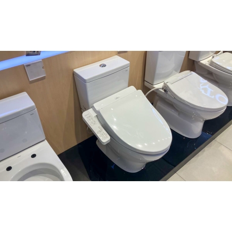 Bồn Cầu Điện Tử TOTO CS326DW18 Nắp Rửa Washlet TCF23710AAA C2 Simple