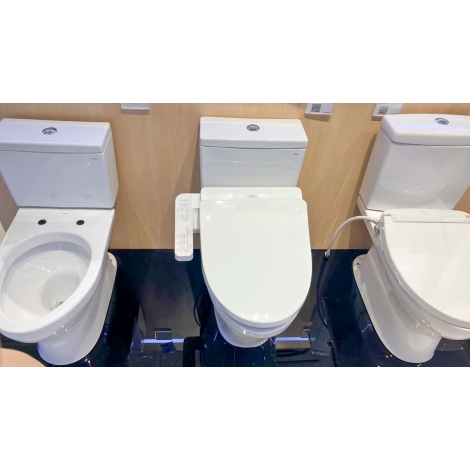 Bồn Cầu Điện Tử TOTO CS326DW18 Nắp Rửa Washlet TCF23710AAA C2 Simple