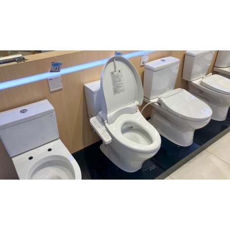 Bồn Cầu Điện Tử TOTO CS326DW18 Nắp Rửa Washlet TCF23710AAA C2 Simple
