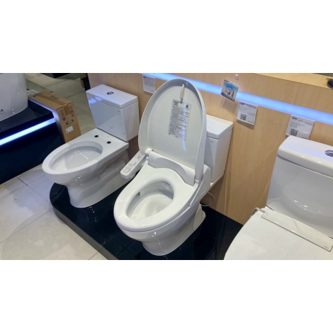 Bồn Cầu Điện Tử TOTO CS326DW18 Nắp Rửa Washlet TCF23710AAA C2 Simple