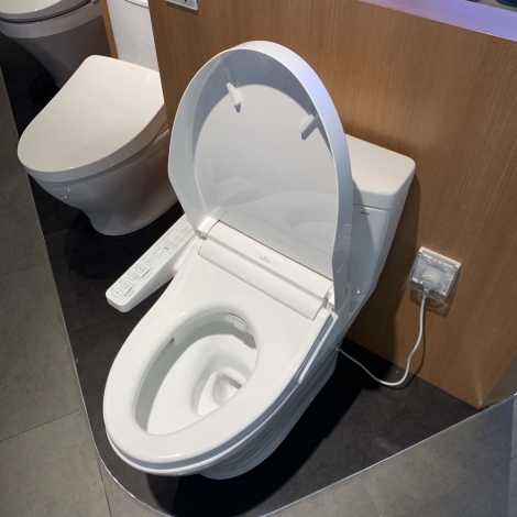 Bồn Cầu Điện Tử TOTO CS769CDRW17 Nắp Rửa Washlet TCF23460AAA C2 Giấu Dây