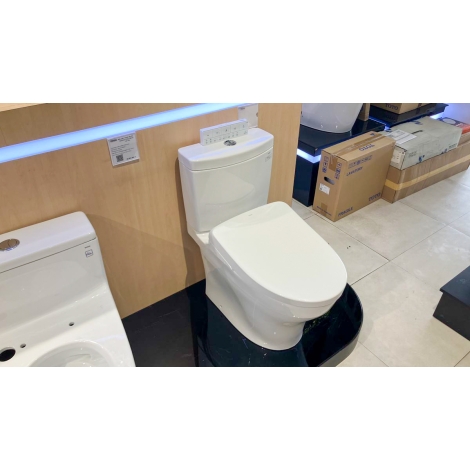 Bồn Cầu Điện Tử TOTO CS769CDRW23 Nắp Rửa Washlet TCF47360GAA S7 Giấu Dây
