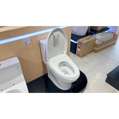 Bồn Cầu Điện Tử TOTO CS769CDRW23 Nắp Rửa Washlet TCF47360GAA S7 Giấu Dây