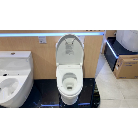 Bồn Cầu Điện Tử TOTO CS769CDRW23 Nắp Rửa Washlet TCF47360GAA S7 Giấu Dây