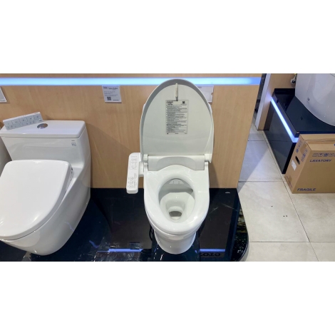 Bồn Cầu Điện Tử TOTO CS769DRW18 Nắp Rửa Washlet TCF23710AAA C2 Simple