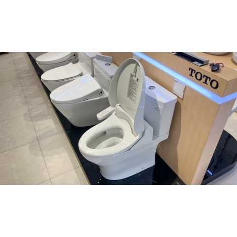 Bồn Cầu Điện Tử TOTO CS769DRW18 Nắp Rửa Washlet TCF23710AAA C2 Simple