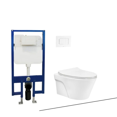 Bồn Cầu TOTO CW812RA/TC600VS/WH172A/MB170P#SS Treo Tường