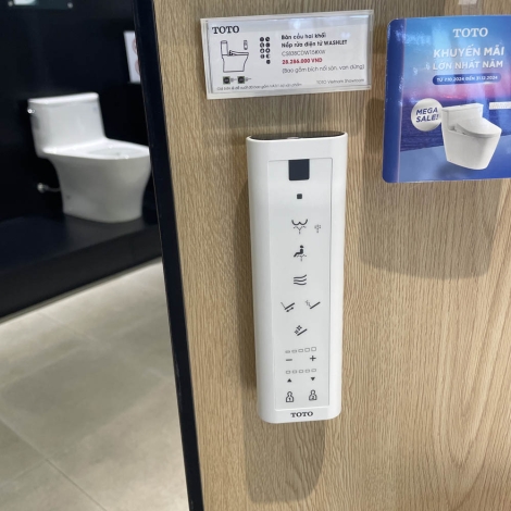 Bồn Cầu Điện Tử TOTO CS838CDW15 Washlet