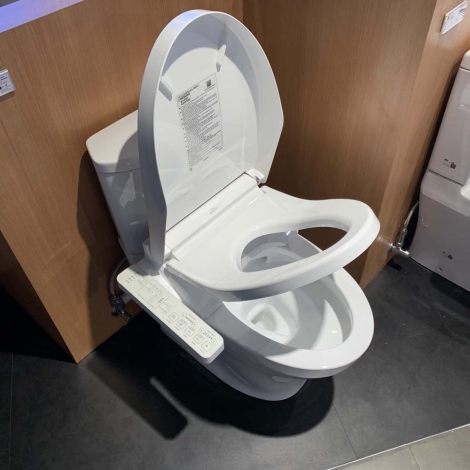 Bồn Cầu Điện Tử TOTO CS838CDW17 Nắp Rửa Washlet TCF23460AAA C2 Giấu Dây