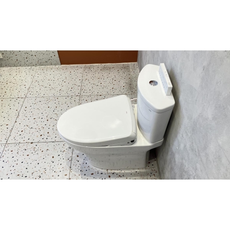 Bồn Cầu Điện Tử TOTO CS838CDW23 Nắp Washlet TCF47360GAA Dòng S7 Giấu Dây