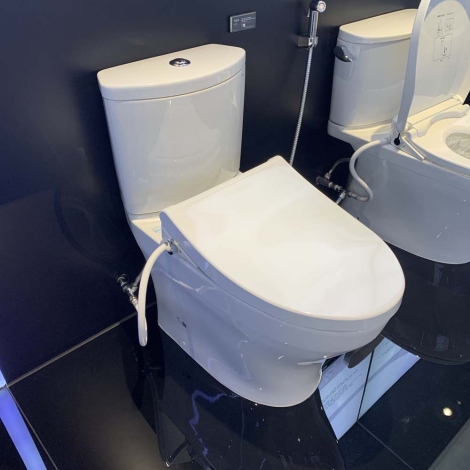Bàn Cầu TOTO CS838DE4 Hai Khối Nắp Cơ