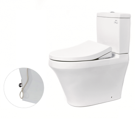 Bồn Cầu TOTO CS948DE4 Hai Khối Nắp Cơ